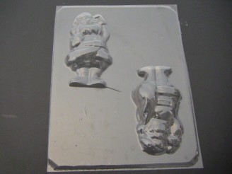 231 3D Santa Claus Chocolate Candy Mold